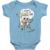 leaf cartoon Baby Onesie