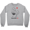 pregnant rex black color Crewneck Sweatshirt