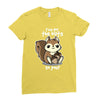 nuts Ladies Fitted T-Shirt