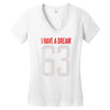 i have a dream 1963 Women's V-Neck T-Shirt
