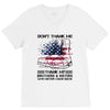 Veteran Don't Thank Me Thank My Brothers &amp; Sisters Who Never Came Back V-Neck Tee