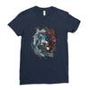 game of dragons Ladies Fitted T-Shirt