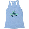 my dad my hero Racerback Tank