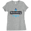 heisenberg crystal meth Ladies Fitted T-Shirt