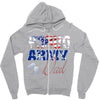 proud army dad Zipper Hoodie