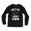 she's my lucky charm Long Sleeve Shirts
