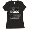 argument invalid boss Ladies Fitted T-Shirt