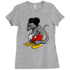 mickey rat Ladies Fitted T-Shirt