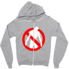 no zombies Zipper Hoodie