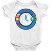 clock Baby Bodysuit