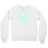i ski like a girl Crewneck Sweatshirt