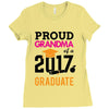 Class of 2017 Proud Mother Graduation Ladies Fitted T-Shirt
