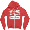 wooden spoon survivor Zipper Hoodie