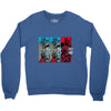 rock, paper, dragon Crewneck Sweatshirt