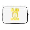 back to the future inspired flux capacitor delorean movie Laptop sleeve