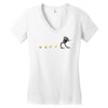 chicken xing Women's V-Neck T-Shirt
