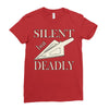 silent but deadly blow Ladies Fitted T-Shirt