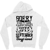 This Girl Is Taken By A Super Sexy September Boyfriend Zipper Hoodie