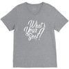 what's your beef V-Neck Tee