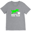 dino fast food  fun V-Neck Tee