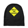 belly on board beer Baby Beanies