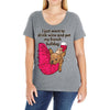 hi quality frenchie Ladies Curvy T-Shirt