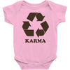 karma recycle Baby Onesie