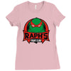 raphs fight club Ladies Fitted T-Shirt