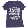 Perfect Freakin Grandmom Ladies Fitted T-Shirt