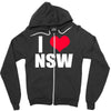 i heart nsw Zipper Hoodie
