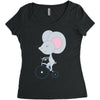 Biker Mice Women's Triblend Scoop T-shirt