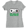 dad retro game Ladies Fitted T-Shirt