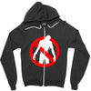 no zombies Zipper Hoodie