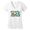 world peace Women's V-Neck T-Shirt