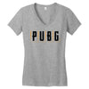 Pubg Women's V-Neck T-Shirt