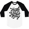 happy fathers day 3/4 Sleeve Shirt