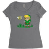 navi Women's Triblend Scoop T-shirt