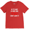 if it's not a love like roseanne &amp; dan i don't want it V-Neck Tee
