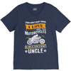 Motorcycles Uncle V-Neck Tee