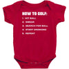 how to golf best trending Baby Bodysuit