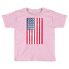 t-rex vintage american flag Toddler T-shirt