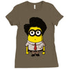 maurice minion Ladies Fitted T-Shirt