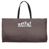 evolution of a zombie Weekender Totes