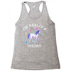 i'm really a unicorn Racerback Tank