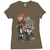 like mother like son Ladies Fitted T-Shirt