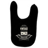 premium vintage 1961 classic perfectly aged limited edition Baby Bibs