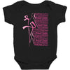 breast cancer Baby Bodysuit