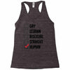 Lgbt Checklist Racerback Tank