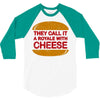 royale with cheese 3/4 Sleeve Shirt