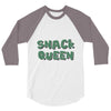 Snack Queen 3/4 Sleeve Shirt